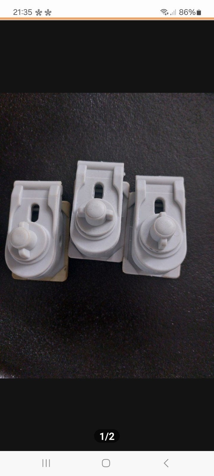 Dorema Quick Locks voor bevestiging van woontent aan caravan, Ophalen of Verzenden, Gebruikt
