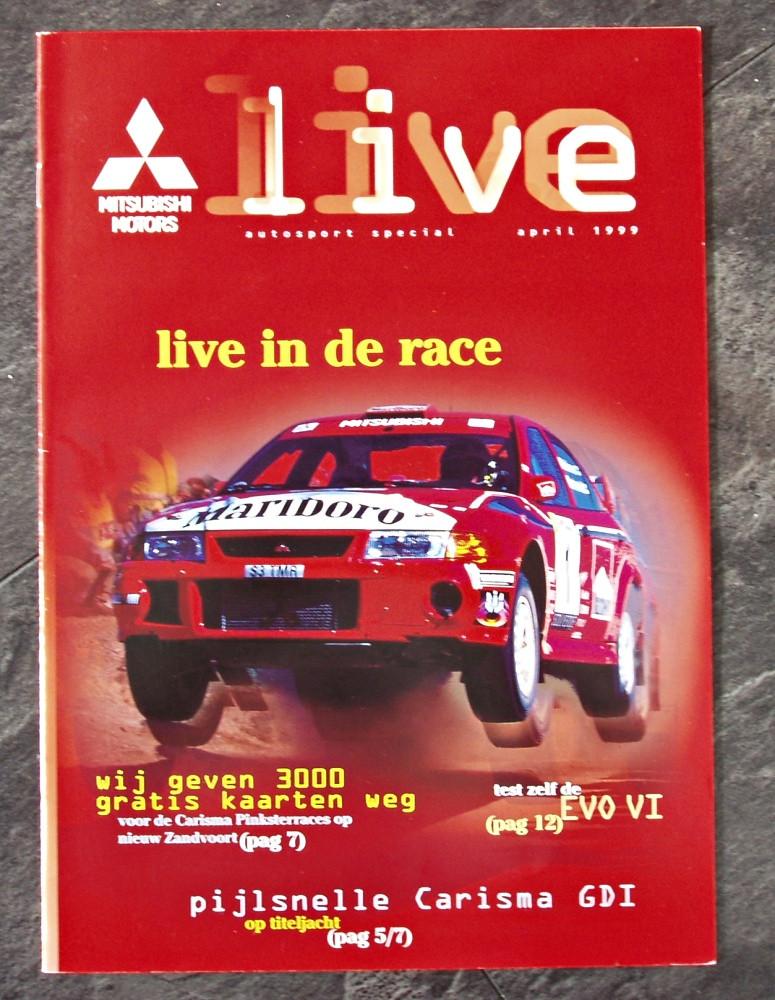 Franka - Live Mitsubishi Magazine Zandvoort - Henk Kuijpers, Verzamelen, Verzenden, Overige figuren, Zo goed als nieuw, Overige typen