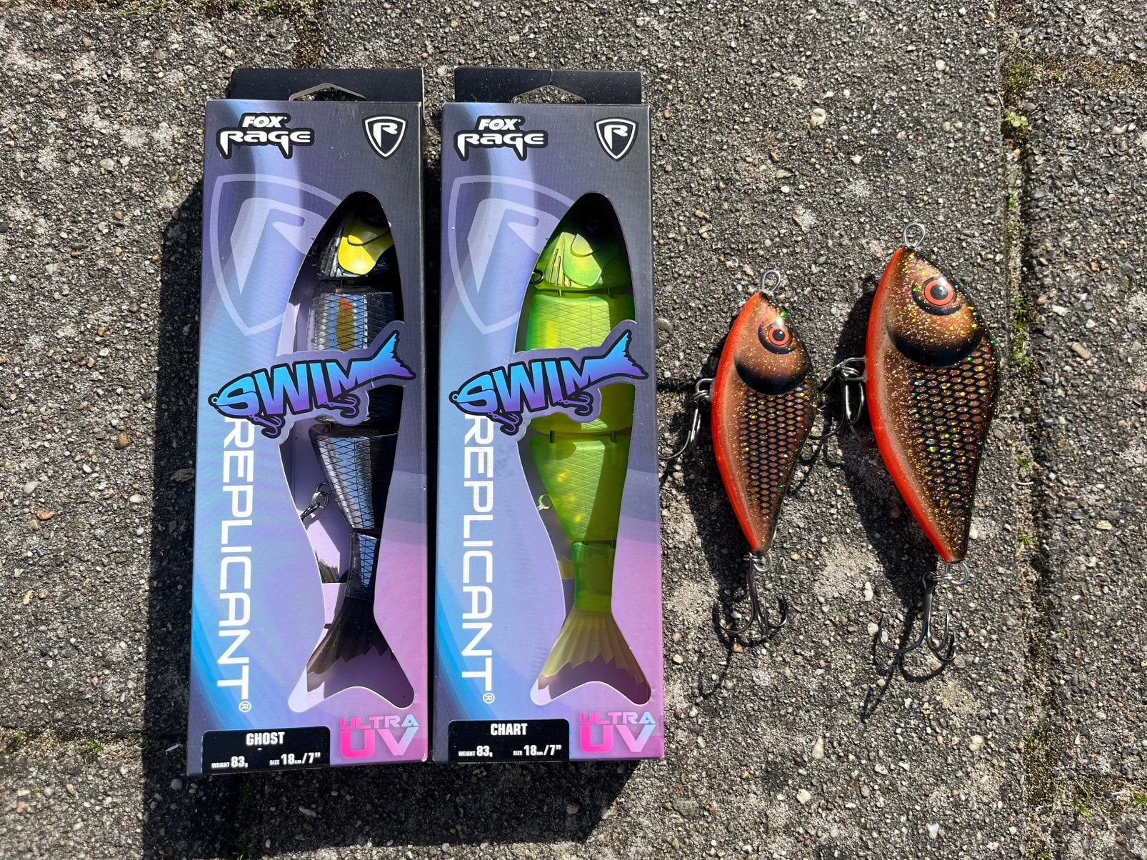 Snoek kunstaas set (Fox Rage en Salmo), Watersport en Boten, Ophalen of Verzenden, Nieuw, Kunstaas