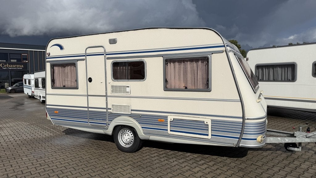 TEC Tour 450 bouwjaar 2001 met luifel, Caravans en Kamperen, Standaardzit, Bedrijf, 750 - 1000 kg, 4 tot 5 meter