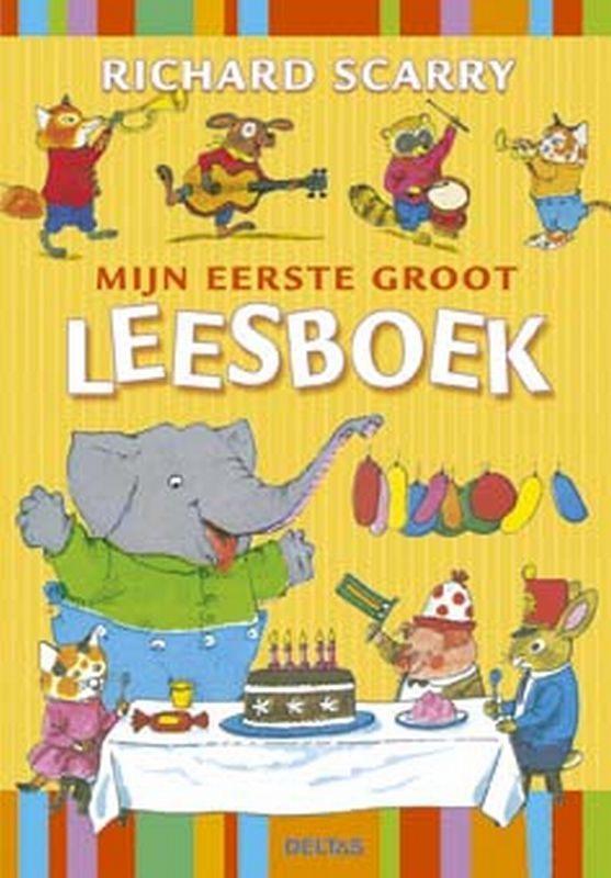 Richard Scarry- Mijn eerste groot leesboek- HC, Boeken, Verzenden, Zo goed als nieuw, Fictie algemeen