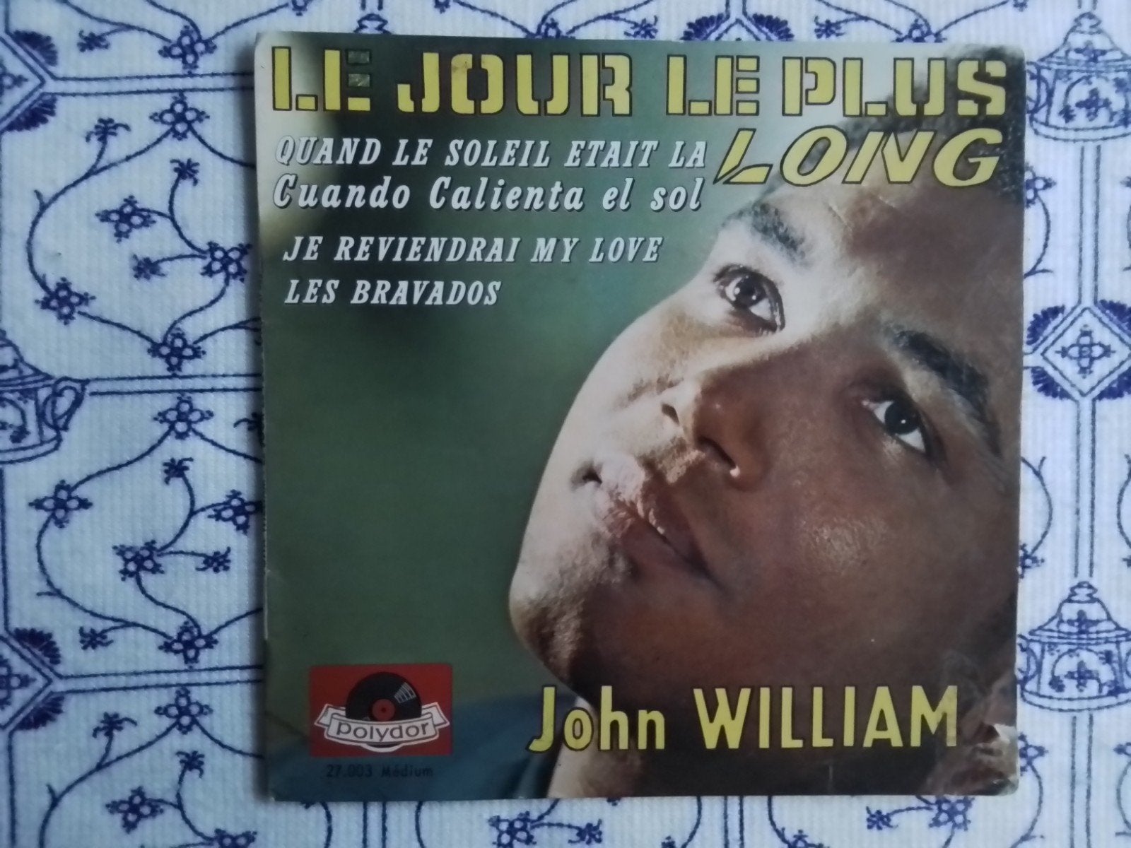 John william       Le jour le plus long (4 liedjes)  EP, 7 inch, Ophalen of Verzenden, Zo goed als nieuw, EP