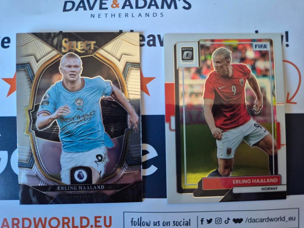 Erling Haaland - Panini Select & Donruss Kaarten, Ophalen of Verzenden, Nieuw, Buitenlandse clubs, Spelerskaart