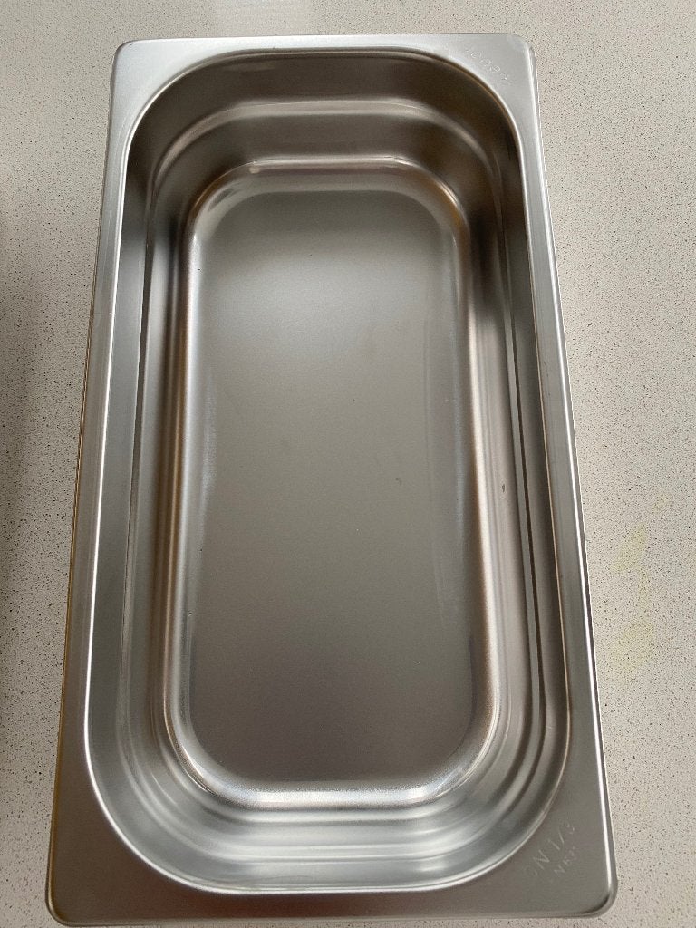 RVS Rieber GN 1/3 EN 631 gastronorm bak 2ltr., Overige typen, Ophalen of Verzenden, Metaal, Overige merken
