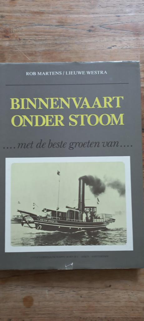 Binnenvaart onder Stoom - Rob Martens / Lieuwestra, Ophalen of Verzenden, Gelezen, Rob Martens / Lieuwestra, Nederland