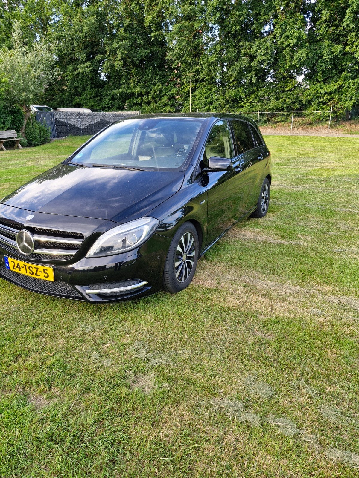 Mercedes-Benz B-Klasse 1.6 B180 5DRS BE Dct7 2012 Zwart, Auto's, Mercedes-Benz, Particulier, B-Klasse, Achteruitrijcamera, Airbags