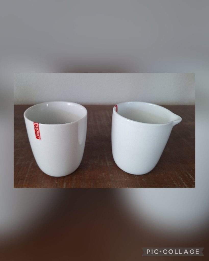 Suikerpotje en melkkannetje Esprit, roomstelletje, Overige typen, Ophalen of Verzenden, Zo goed als nieuw, Overige stijlen