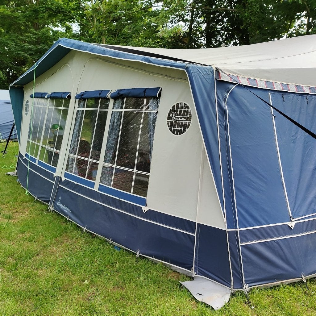 Isabella Caravan Voortent met lichtgewicht Carbon Frame, Ophalen, Gebruikt, Isabella