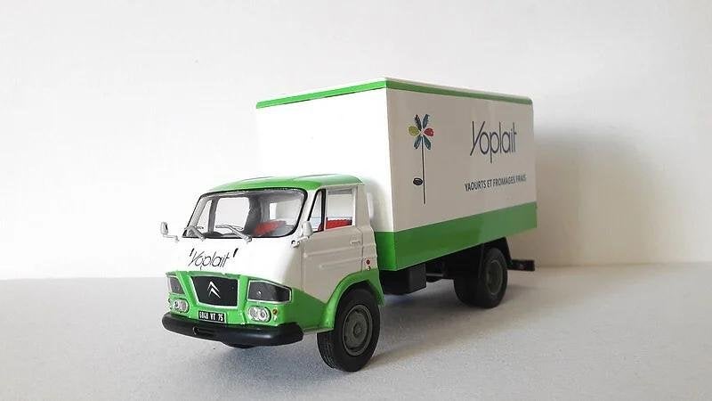 Citroën 350N Belphégor 1969 bakwagen Yoplait Altaya/IXO 1:43, Ophalen of Verzenden, Nieuw, Bus of Vrachtwagen, Overige merken