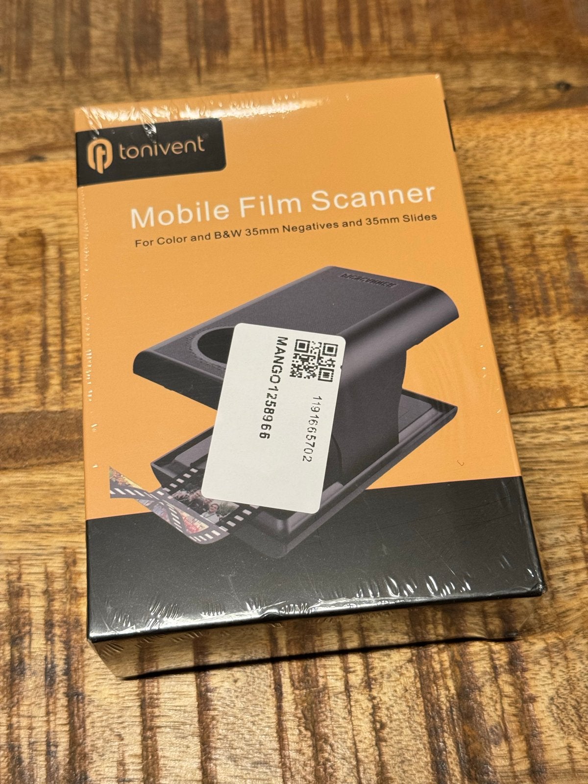 Tonivent Mobiele Filmscanner voor 35mm Negatieven en Dia's, Ophalen of Verzenden, Nieuw, Diascanner