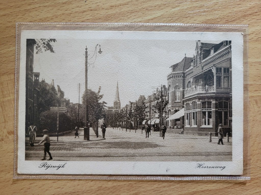 ansicht RIJSWIJK Herenweg Heerenweg, Ophalen of Verzenden, Voor 1920, Zuid-Holland