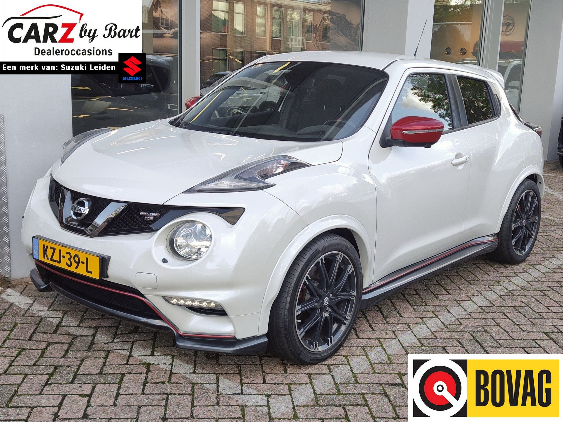 Nissan Juke 1.6 DIG-T 218 PK NISMO RS 360 Camera | Dodehoeks, Auto's, Voorwielaandrijving, 12 maanden, 1618 cc, Gebruikt