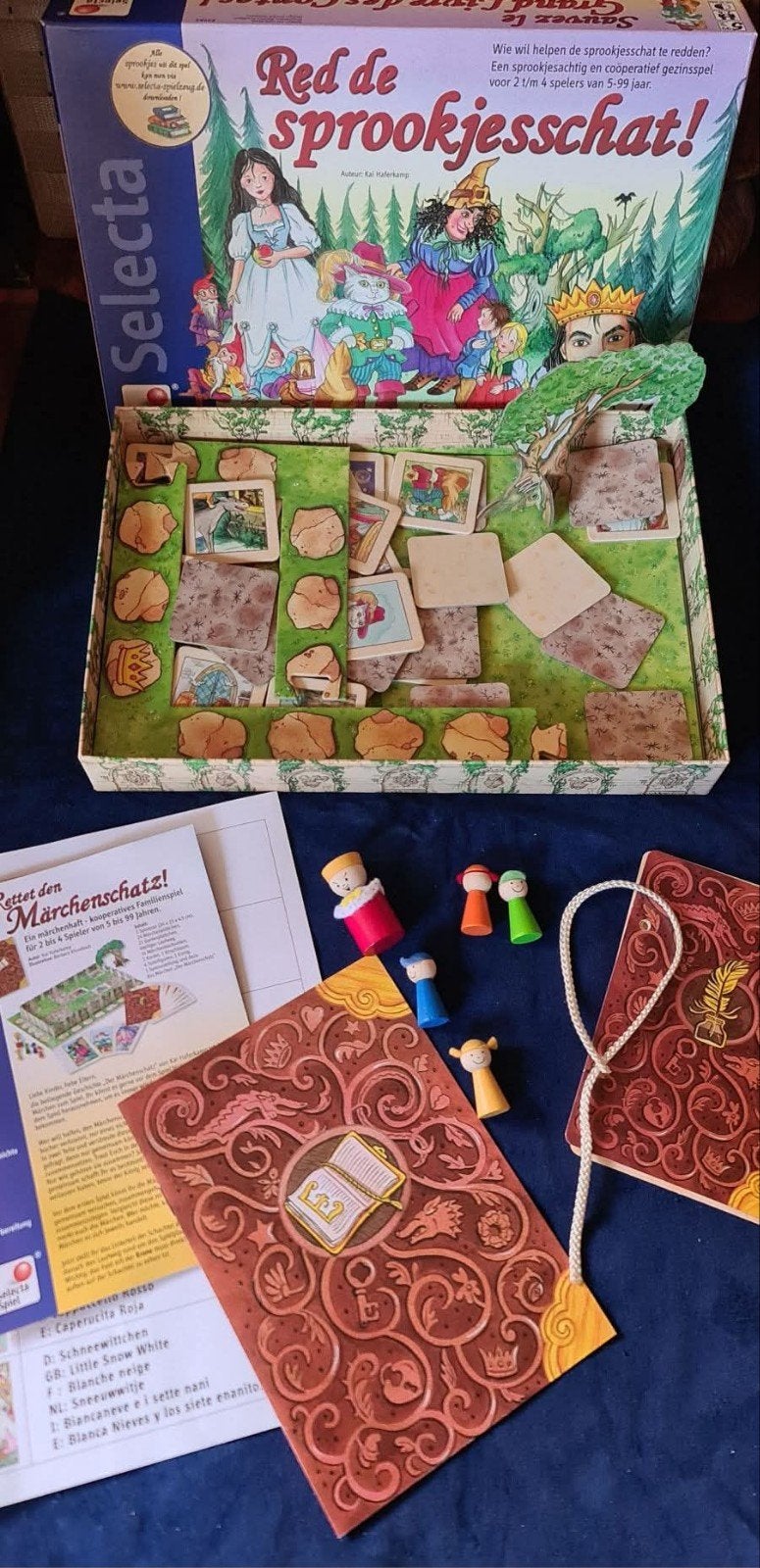Selecta Red de Sprookjesschat! Gezinsspel, Drie of vier spelers, Ophalen of Verzenden, Gebruikt, Selecta