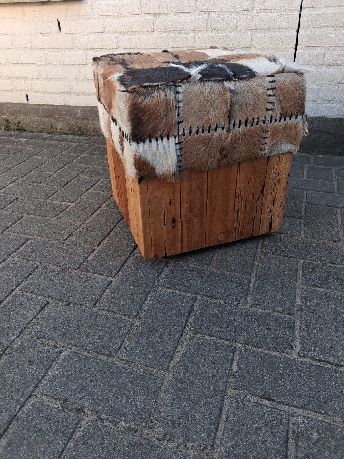 kist/kubus/poef, Ophalen, Rond, Minder dan 50 cm, Minder dan 50 cm