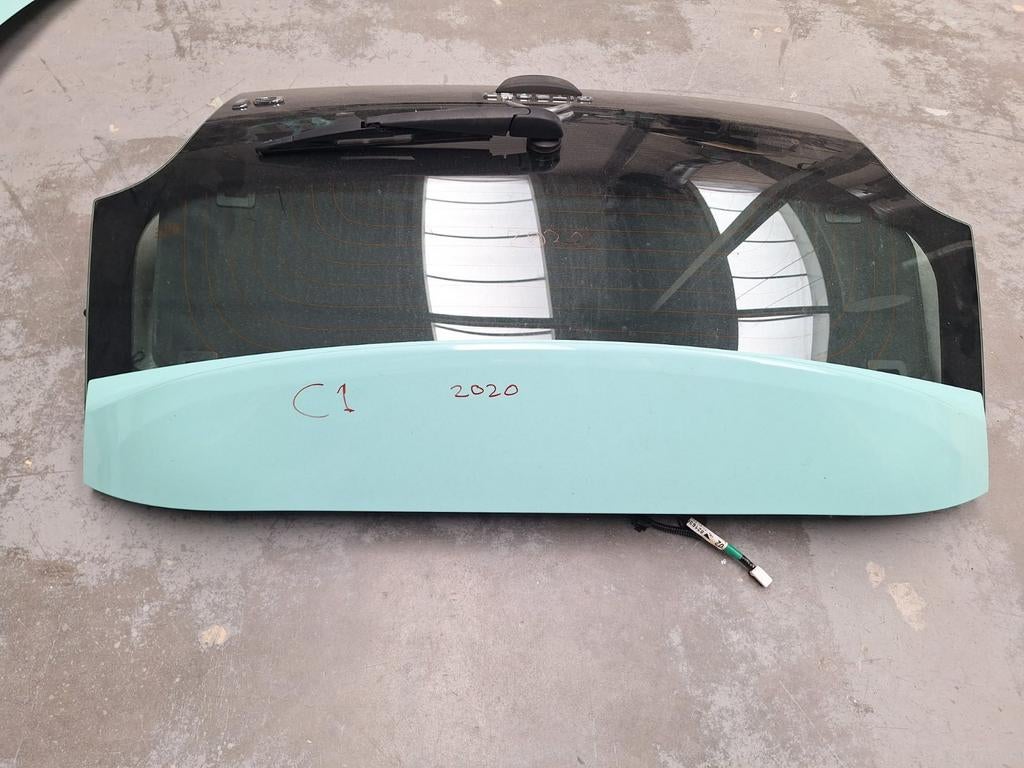 Citroën C1 Achterklep Compleet 2020 KLS Schadevrij, Ophalen, Gebruikt, Achter, Achterklep