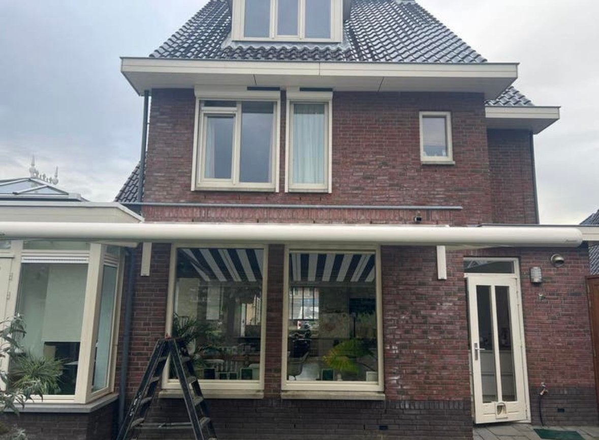 Monteur rolluiken zonneschermen en screens, Ophalen of Verzenden, Zo goed als nieuw, Knikarmscherm