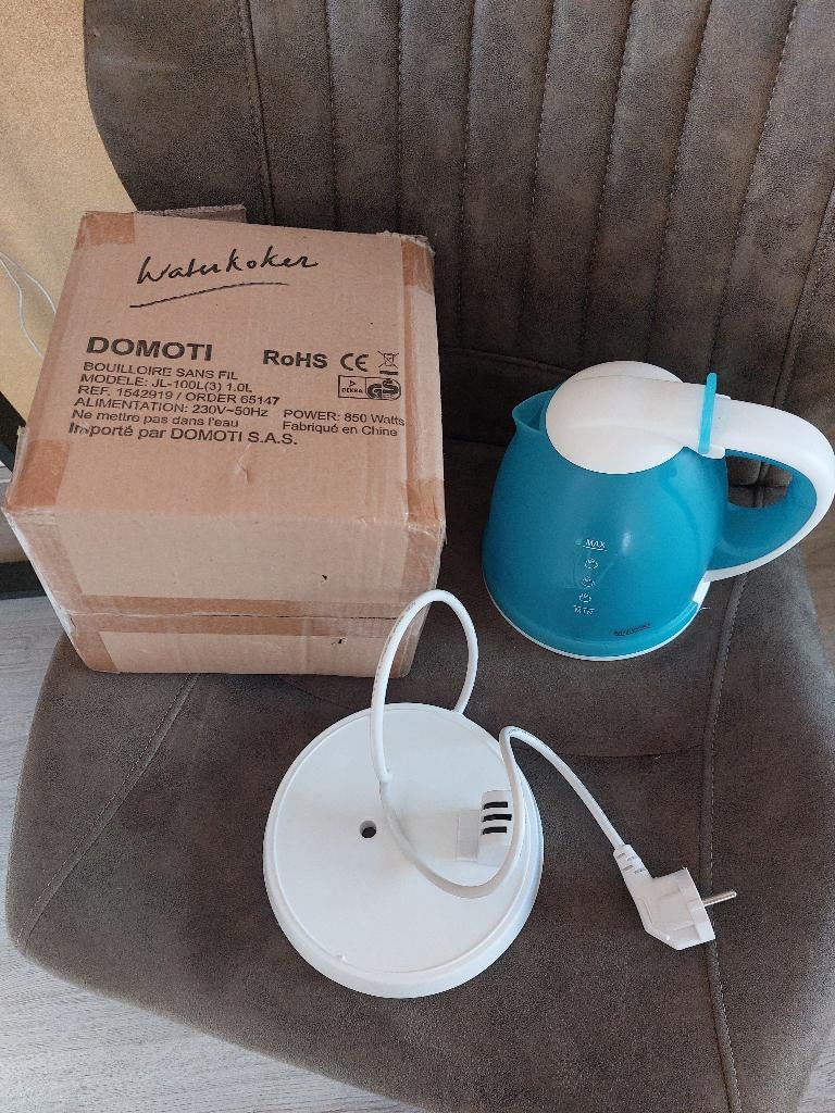 nieuwe waterkoker domoti, Witgoed en Apparatuur, 1 tot 2 liter, Ophalen of Verzenden, Nieuw