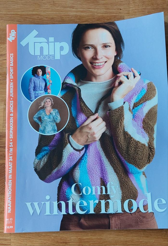 Knipmode nr 13, 2025, Hobby en Vrije tijd, Kledingpatronen, Ophalen of Verzenden, Nieuw, Vrouw, Knipmode