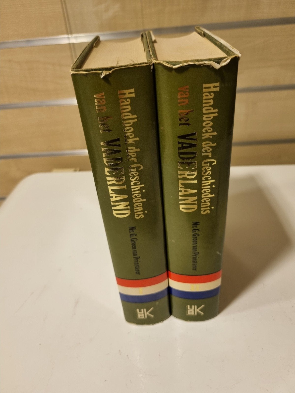 Groen van Prinsterer.. Het handboek der gesch. v.h.Vaderland, Ophalen of Verzenden, Gelezen, Nederland