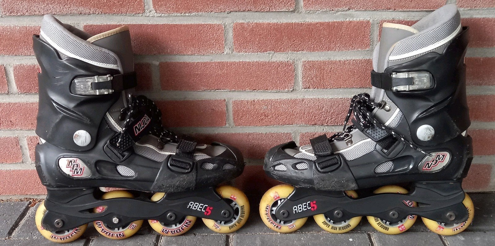 Nijdam BX6000 skeelers maat 42, Gebruikt, Kinderen, Ophalen of Verzenden, Inline skates 4 wielen