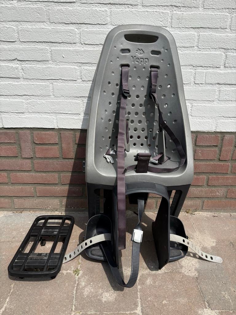 Yepp achterzitje inclusief easyfit adapter, Fietsen en Brommers, Fietsaccessoires | Fietsstoeltjes, Ophalen, Gebruikt, Achterzitje