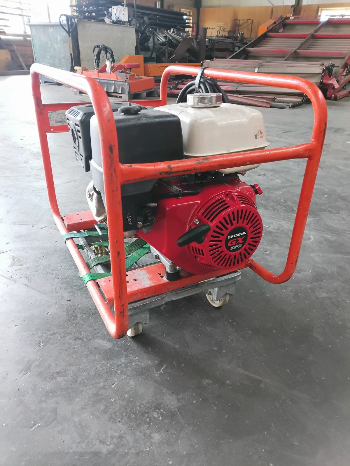 Europower EP6500T aggregaat, Ophalen, Gebruikt, 5 tot 10 kVA, Benzine