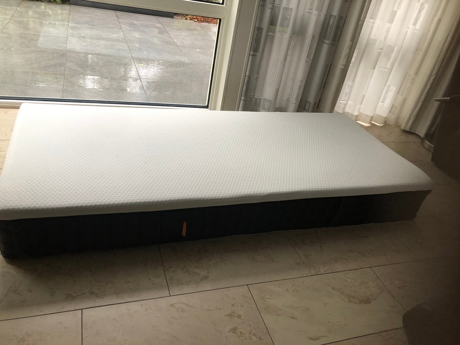 Emma hybride 11 adjustable matras 90 x 200, Ophalen, Zo goed als nieuw, Eenpersoons, 90 cm