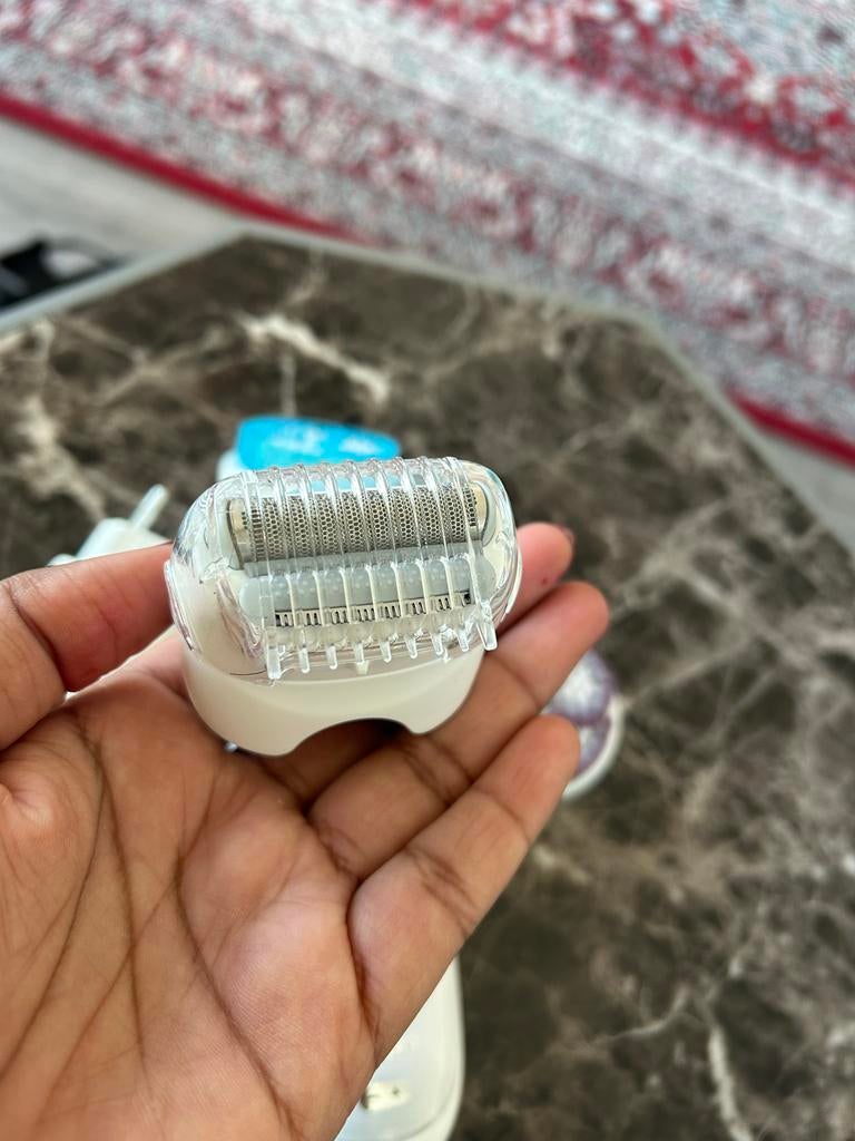 Braun Silk-épil 9 Epilator met diverse opzetstukken, Ophalen, Zo goed als nieuw, Scheren en Epileren