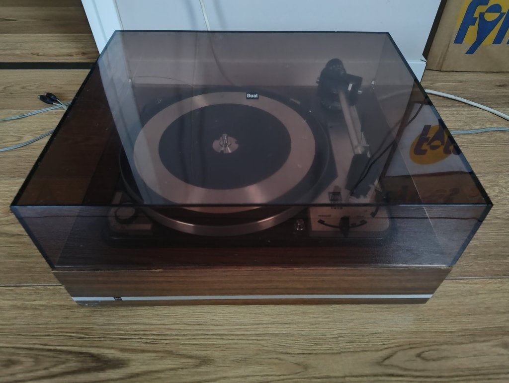 Dual 1019, Audio, Tv en Foto, Platenspelers, Ophalen, Gebruikt, Automatisch, Platenspeler