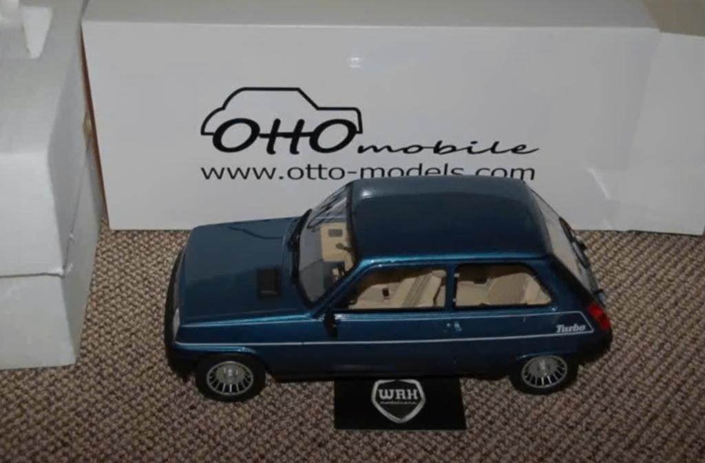 1:12 RENAULT 5 ALPINE TURBO blue Otto mobile G054 in box WRH, Hobby en Vrije tijd, Modelauto's | 1:5 tot 1:12, Verzenden, Zo goed als nieuw