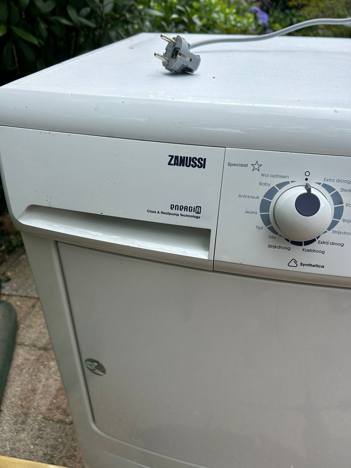 Zanussi condenswasdroger - trommel draait niet, Ophalen, Niet werkend, Condens, 85 tot 90 cm