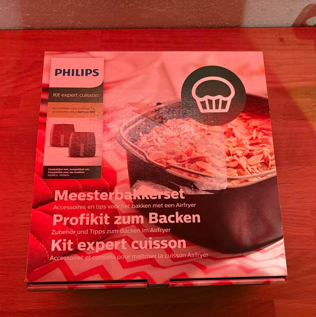 Philips Airfryer XXL Ovenschaal + Bakblik + Muffinvormpjes, Ophalen of Verzenden, Nieuw