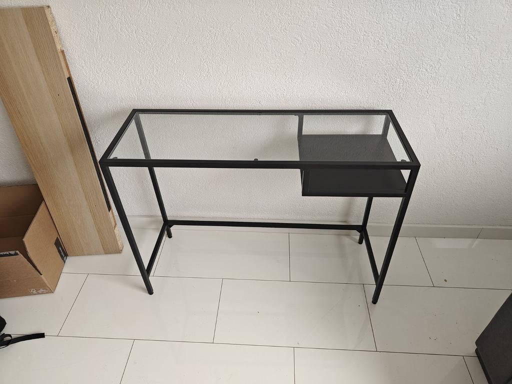 IKEA bijzettafel - Zo goed als nieuw, 55 tot 75 cm, Modern, Rechthoekig, Ophalen