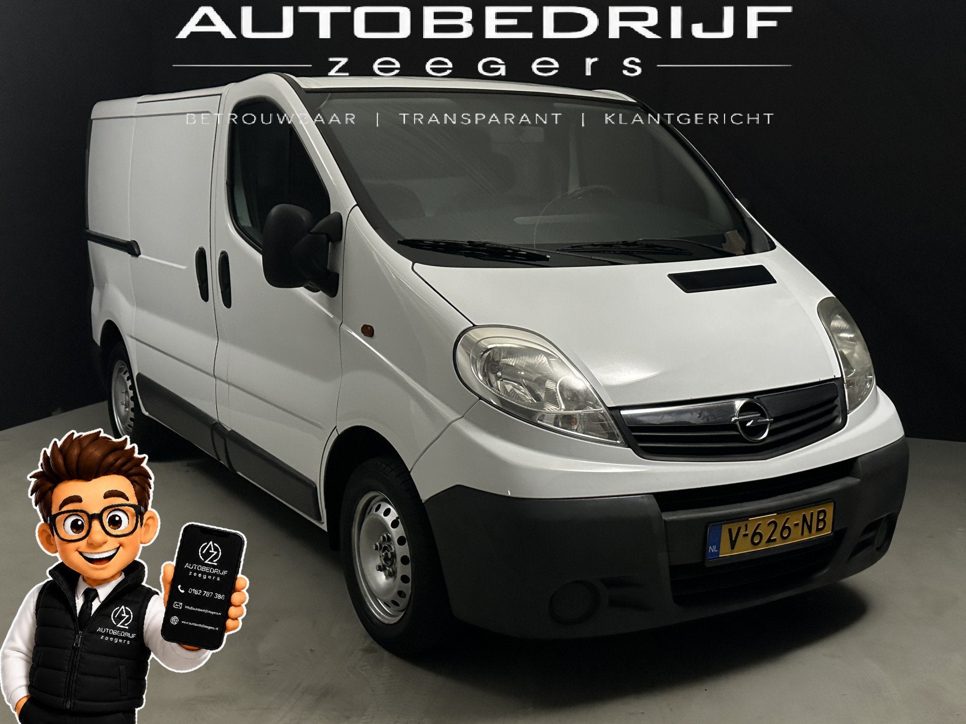 Opel Vivaro 2.0i L1H1 *Benzine*Grijskenteken (bj 2008), Auto's, Voorwielaandrijving, 1998 cc, Gebruikt, Startonderbreker