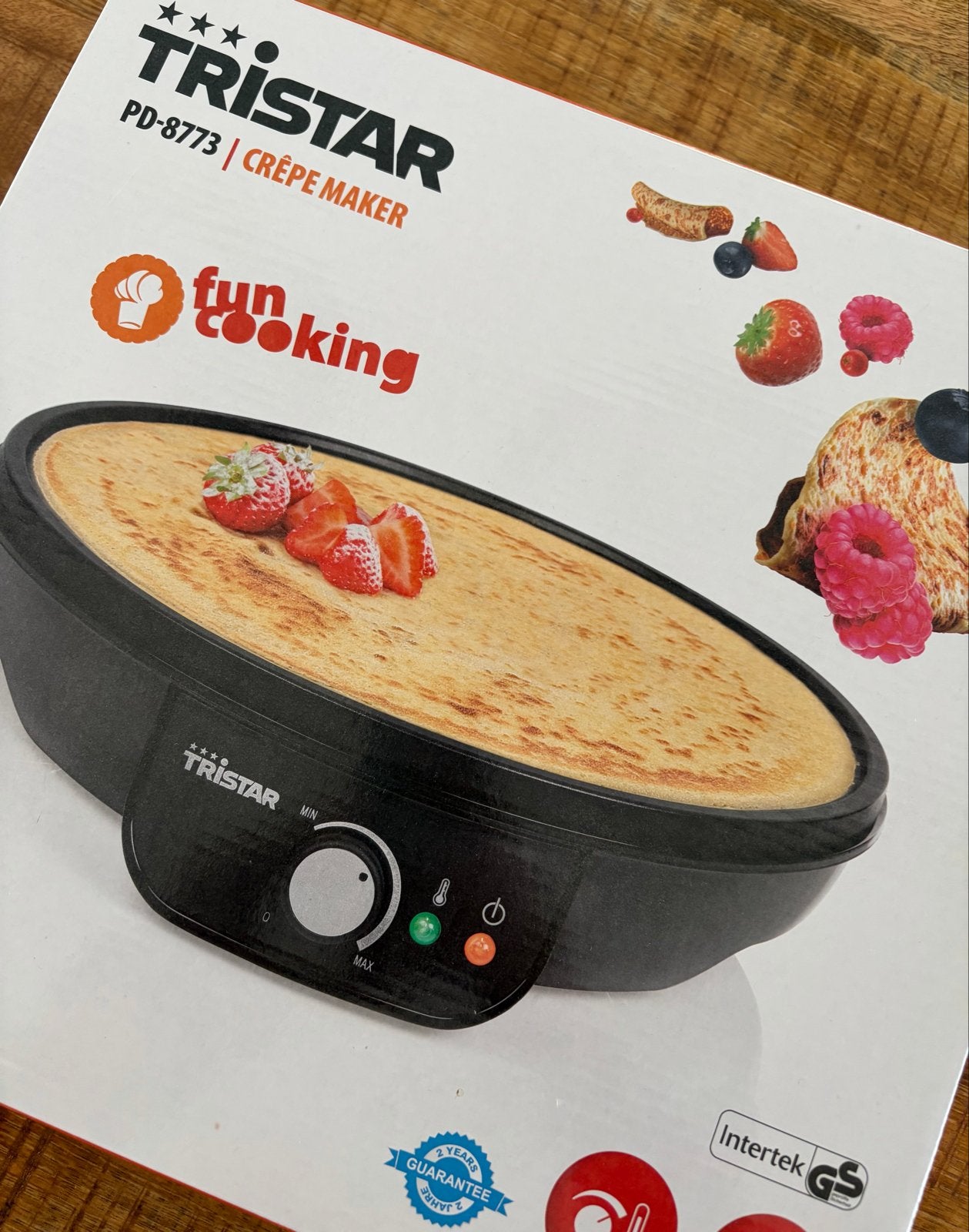 Tristar Crêpe Maker PD-8773 - Nieuw in doos, Ophalen of Verzenden, Nieuw