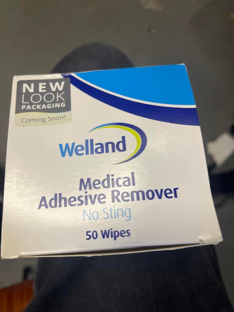 Welland Medical Adhesive Remover Wipes (50 stuks), Nieuw, Ophalen of Verzenden, Nvt, Nvt