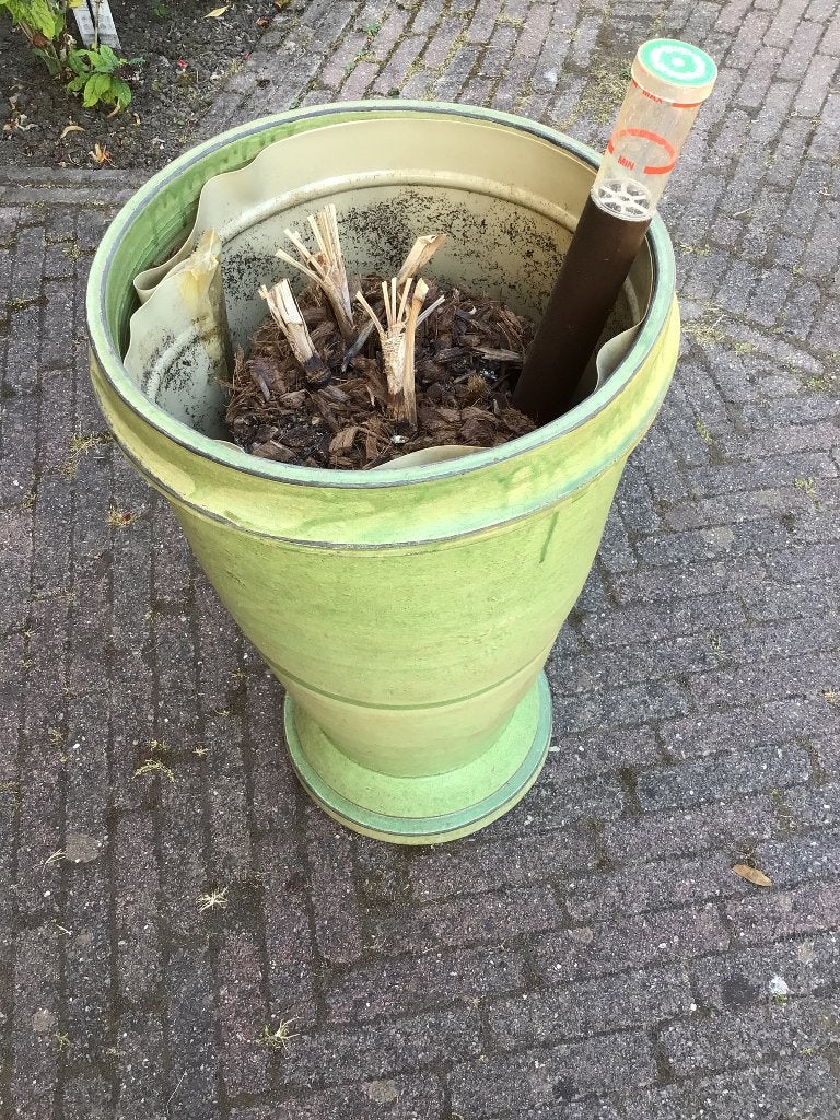 Plantenbak keramiek, Ophalen, Steen, Gebruikt, Minder dan 60 cm