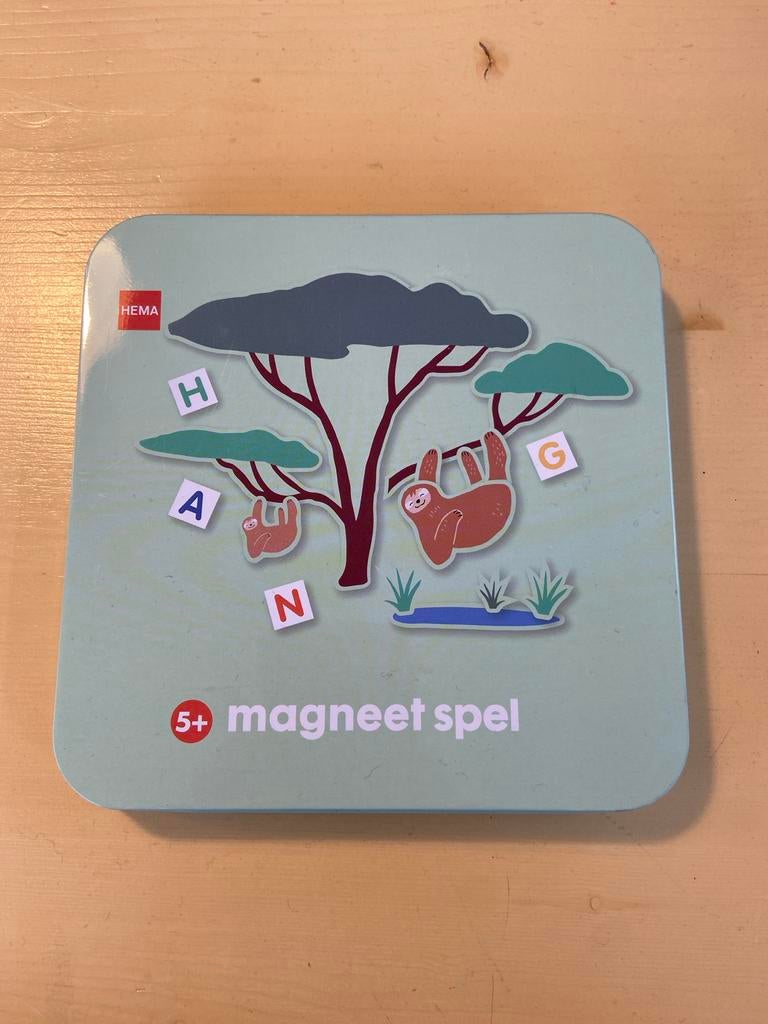 Hema Magneetspel met Letters, Kinderen en Baby's, Speelgoed | Educatief en Creatief, Ophalen of Verzenden, Zo goed als nieuw, Taal en Lezen