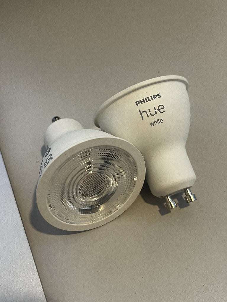 Philips Hue White GU10 x 2, Kunststof, Inclusief lichtbron, GU10, Ophalen of Verzenden