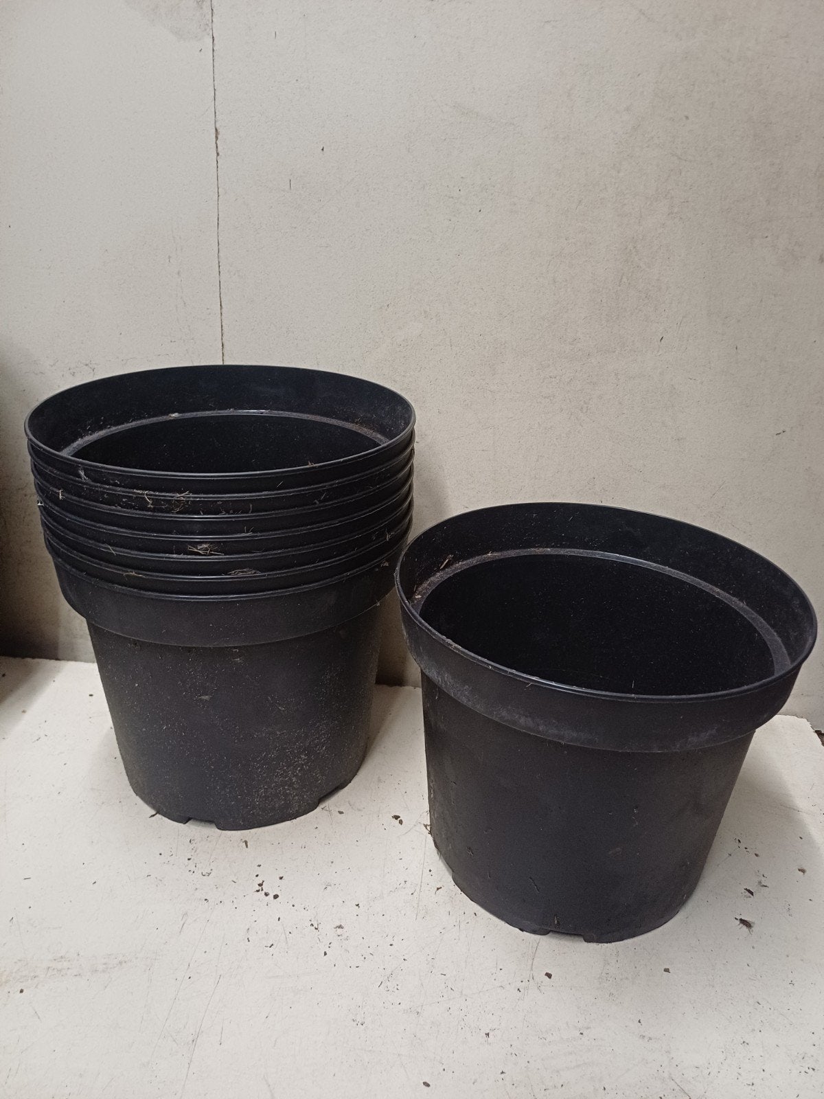 Kweekpotten plantenpotten bloempotten 7,5 liter, Tuin en Terras, Kunststof, Gebruikt, Rond, Ophalen of Verzenden