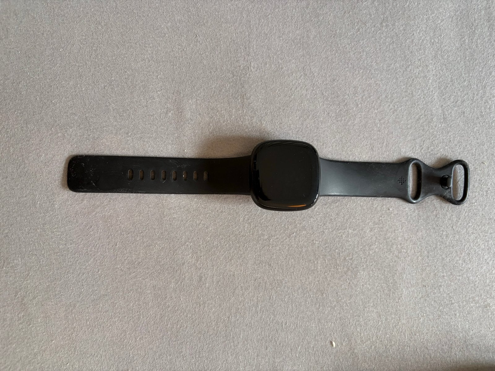 Fitbit Versa 3 Zwart - Smartwatch met GPS, Ophalen, Zwart, Zo goed als nieuw, Waterdicht