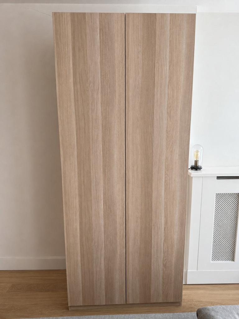 Pax kast ikea bruin, Met deur(en), Overige materialen, 200 cm of meer, Zo goed als nieuw