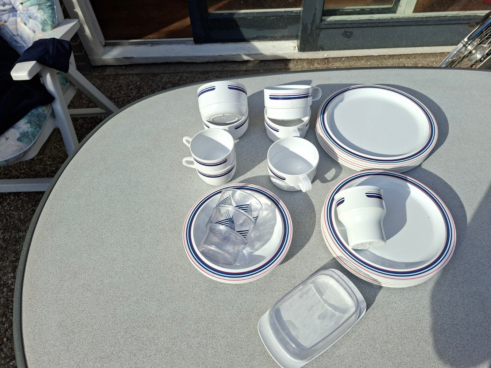 Camping Servies Mepal - Koen de Winter, Caravans en Kamperen, Ophalen of Verzenden, Gebruikt