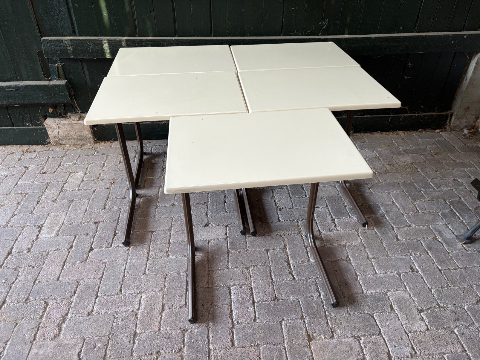 Lestafeltjes, Ophalen, Gebruikt