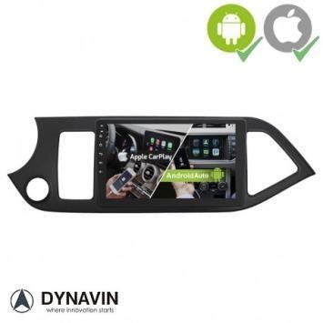 Kia picanto 2011-2016 navigatie  android 14 apple carplay