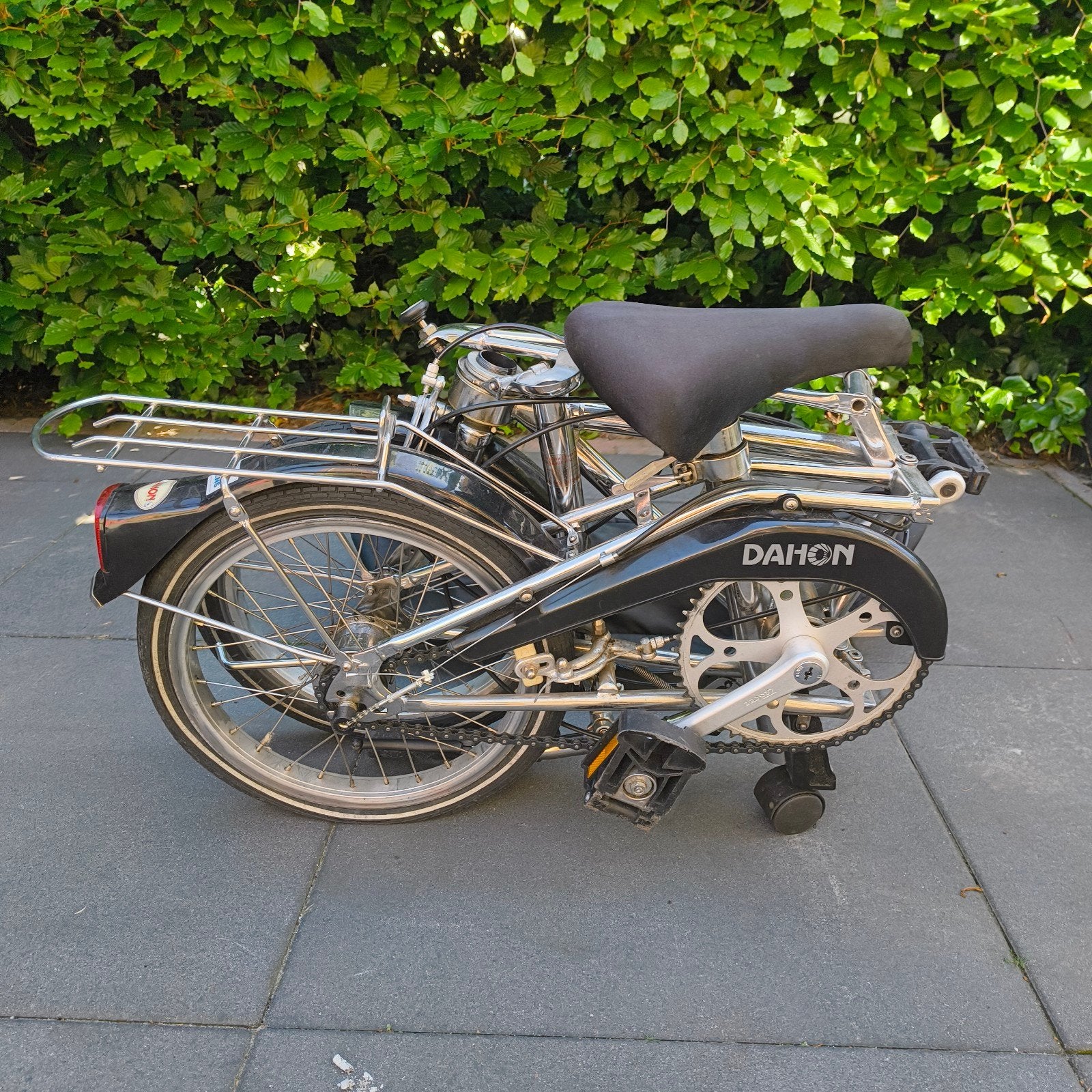 Dahon Classic III Vouwfiets Rvs Jaren 80, Fietsen en Brommers, Fietsen | Vouwfietsen, Ophalen of Verzenden, 16 tot 18 inch, Dahon