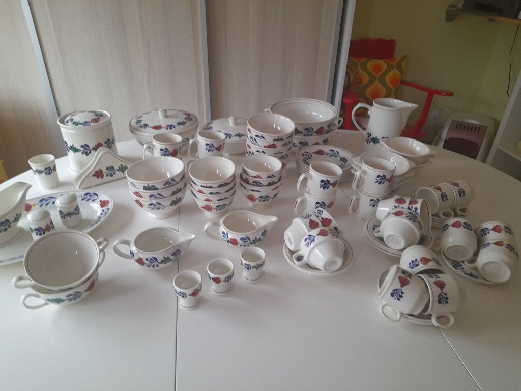 boerenbont servies, Ophalen, Gebruikt, Royal Boch, Aardewerk