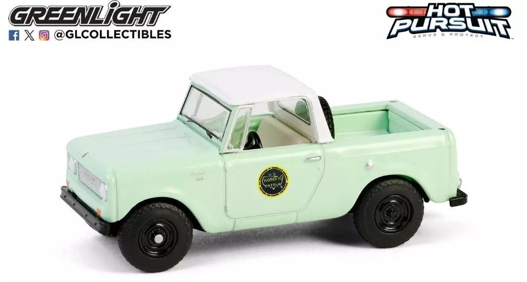 1969 Harvester Scout van Greenlight 1/64 Border Patrol, Ophalen of Verzenden, Nieuw, Auto