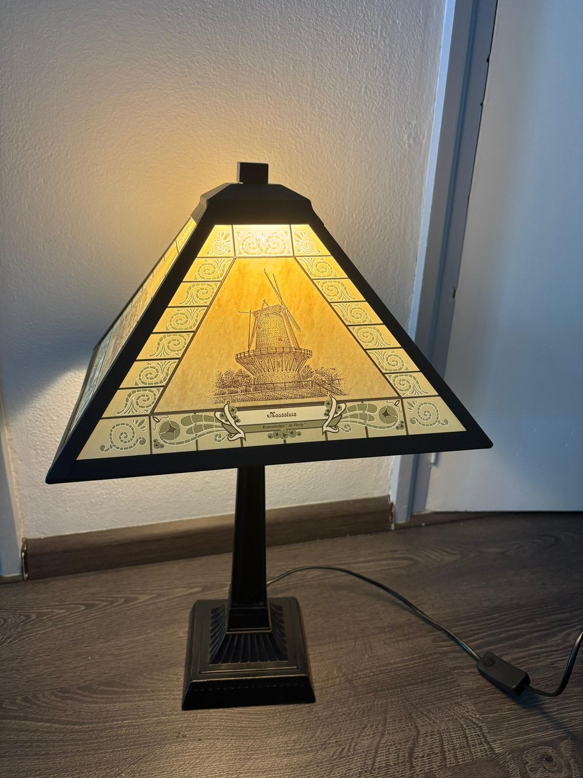 Decobex Art deco tafellamp Maassluis- limited Edition, Ophalen of Verzenden, Zo goed als nieuw, Minder dan 50 cm