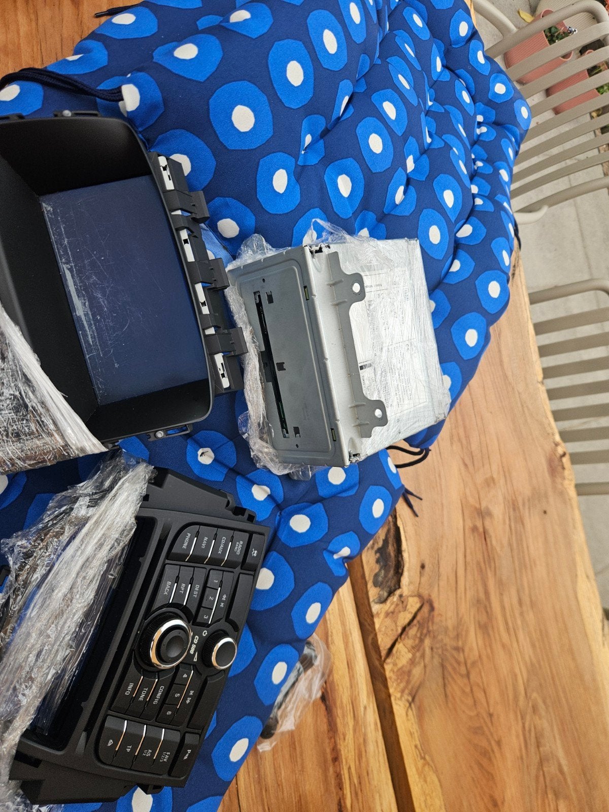 Originele Radio Navigatie Scherm Opel Astra J, Auto diversen, Autoradio's, Ophalen of Verzenden